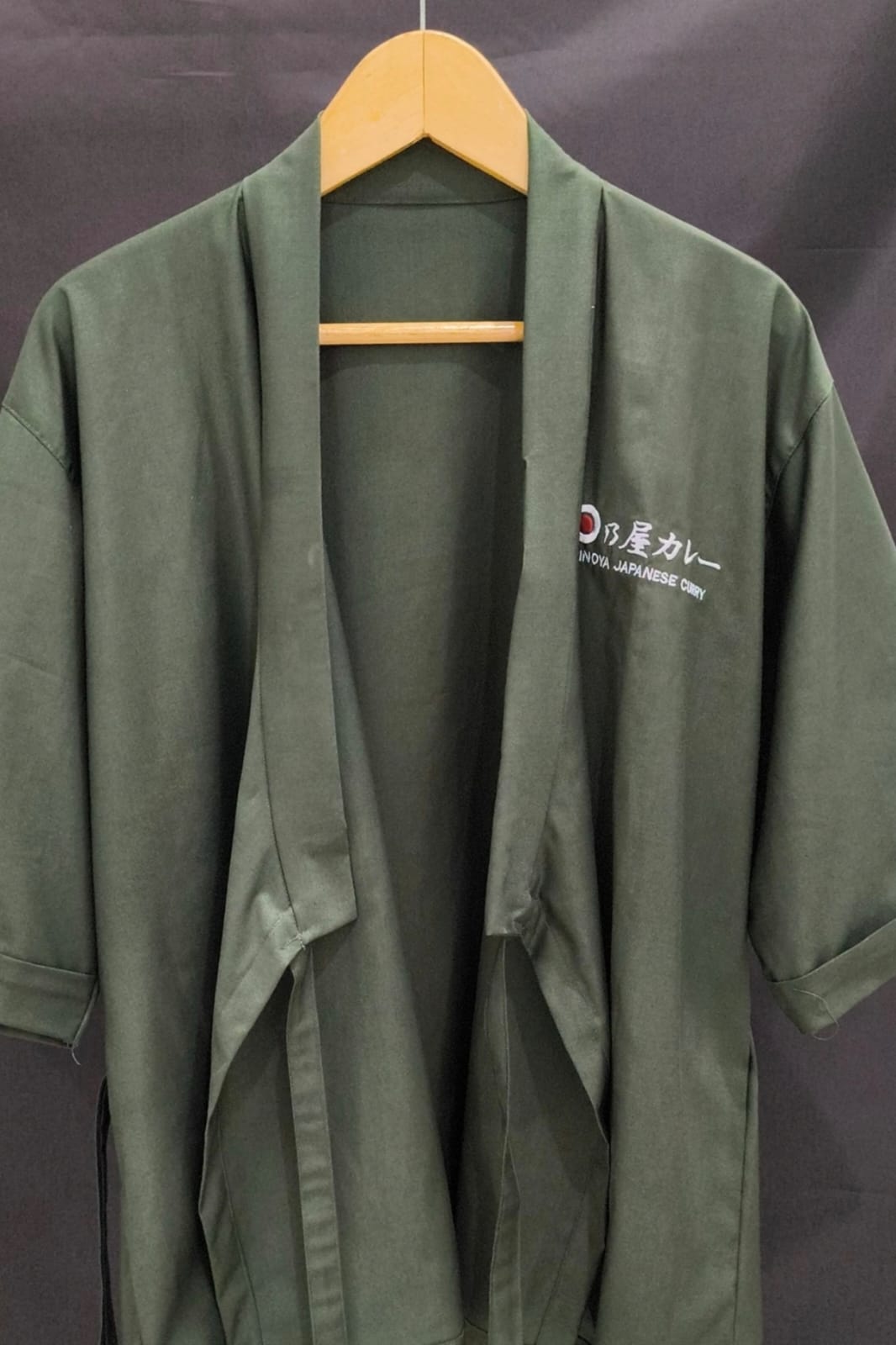 BAJU RESTORAN HINOYA BAHAN GOODWOOL